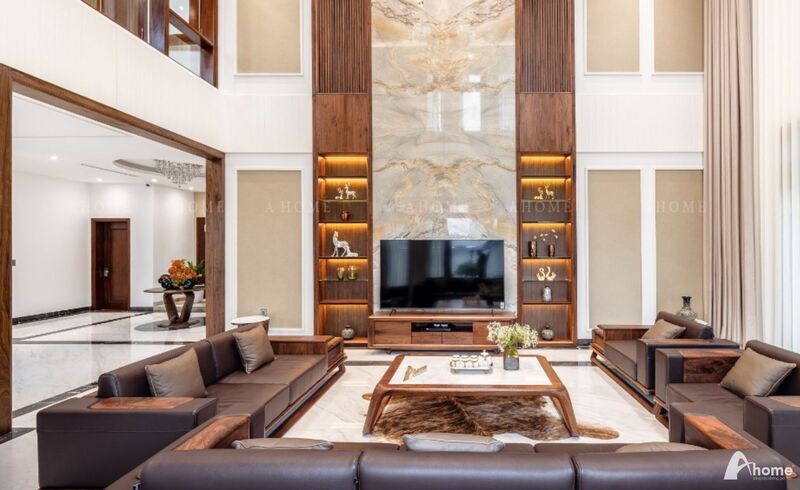 thiết kế nội thất biệt thự Vinhomes Green Bay