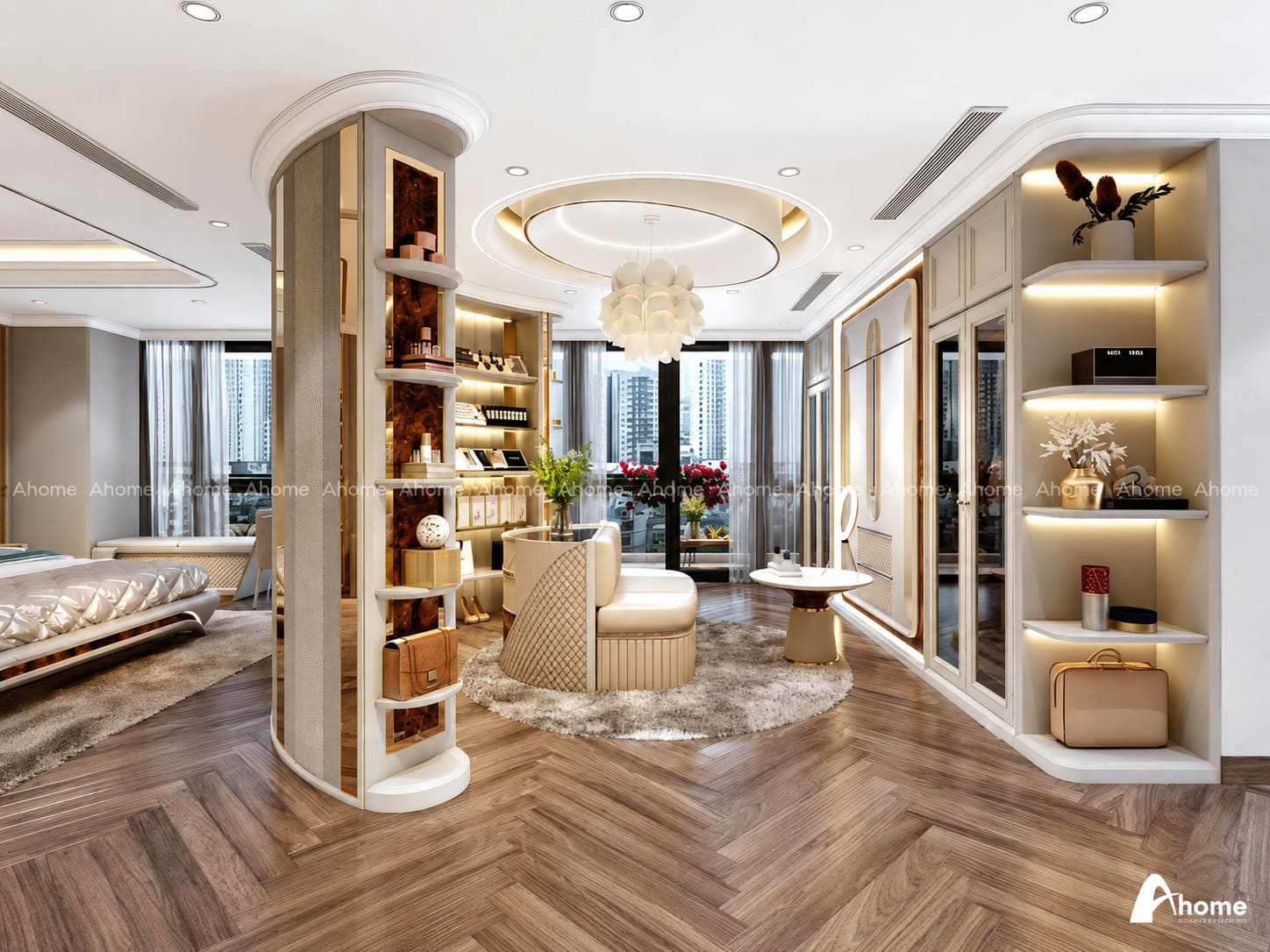 thiết kế nội thất vinhomes thăng long