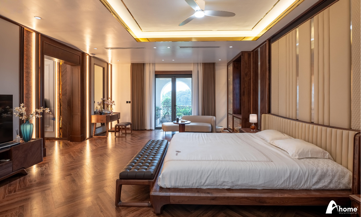 Trang trí không gian phòng ngủ nhẹ nhàng
