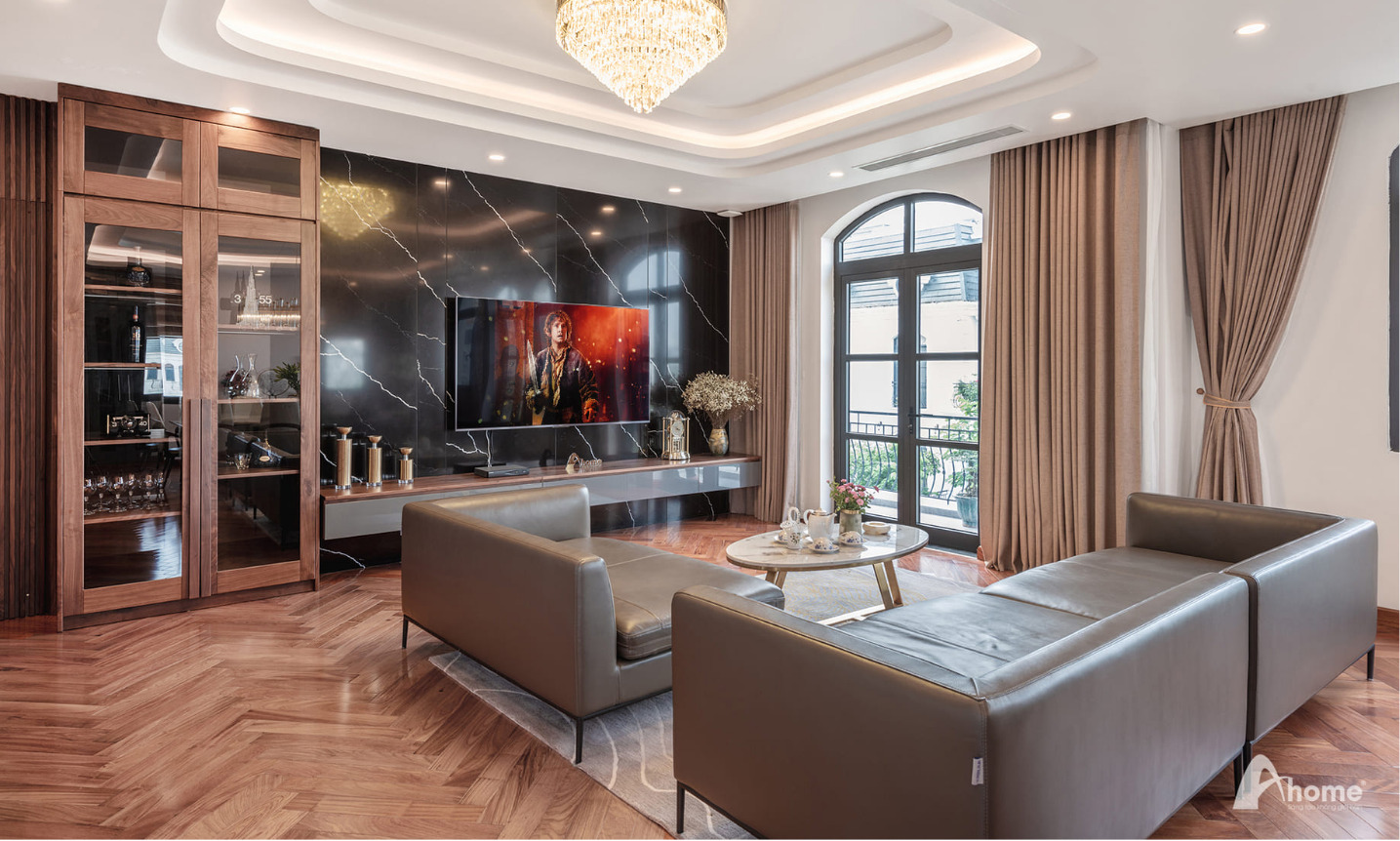 Trang trí phòng khách hiện đại, sang trọng
