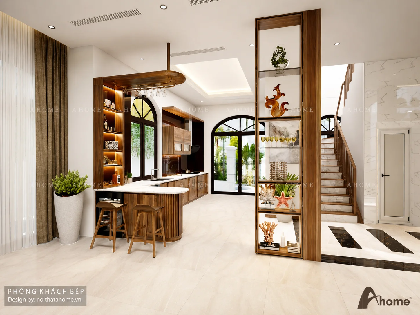 Tủ bếp chữ L