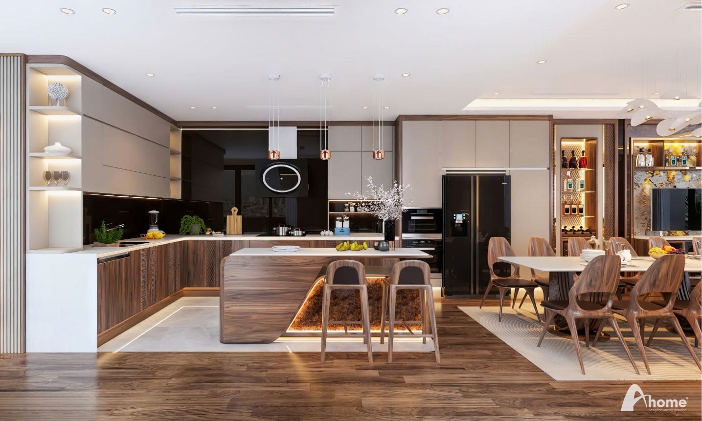 Tủ bếp tối giản 1