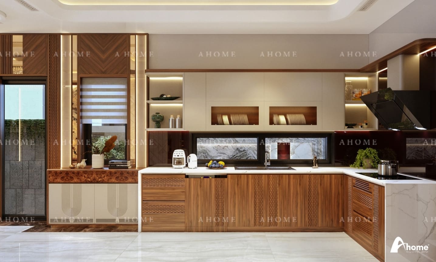 Tủ bếp Luxury 2